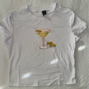 SHEIN CROPPED GRAPHIC TEE